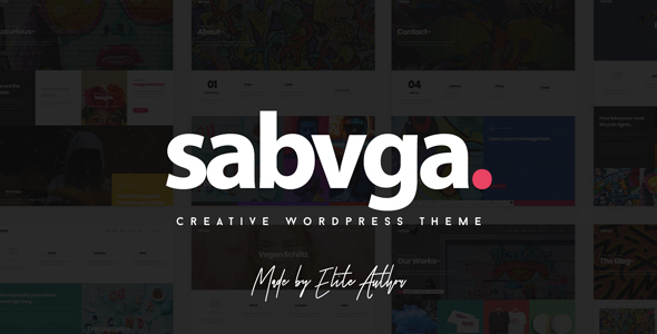 Sabvga-现代与创意作品集主题