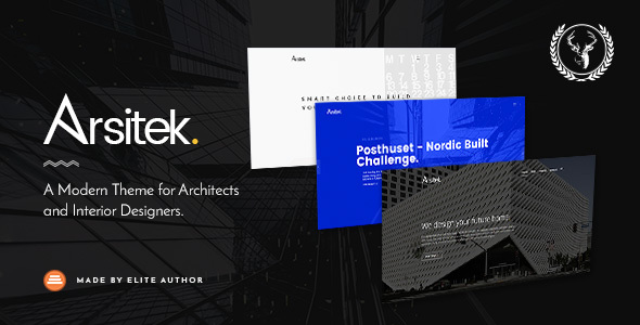 Arsitek |建筑师和室内设计师的现代主题
