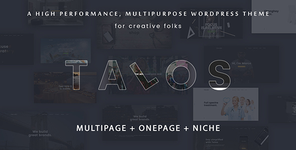 Talos-创意多用途WordPress主题