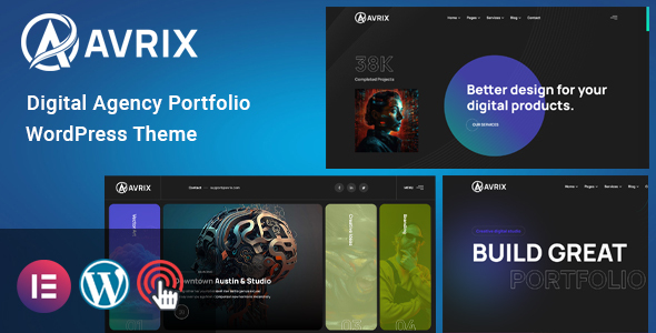 Avrix-数字代理WordPress