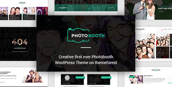 PhotoBooth-摄影作品集WordPress主题