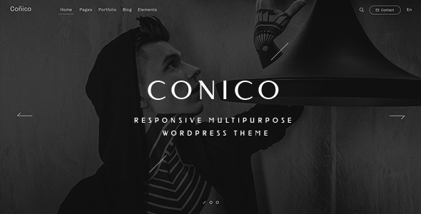 Conico——响应式多用途WordPress主题