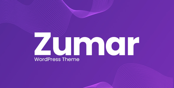 Zumar-创意和多用途元素WordPress主题