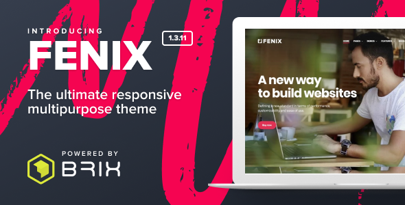 Fenix-响应式多用途WordPress主题