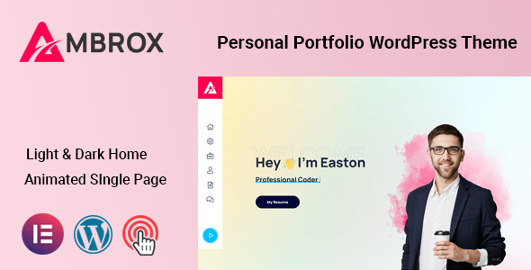 Ambrox-个人作品集WordPress