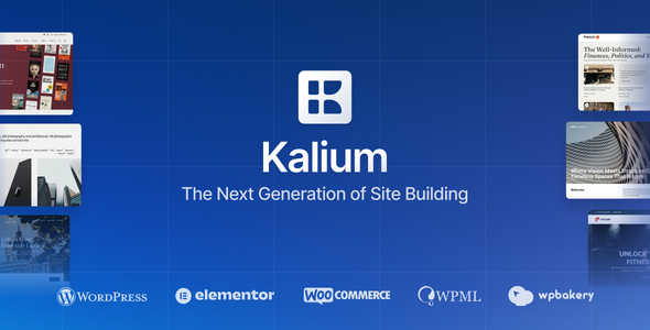 Kalium 3 |创意WordPress和WooCommerce主题