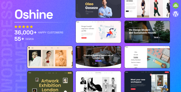 Oshine-多用途创意WordPress主题