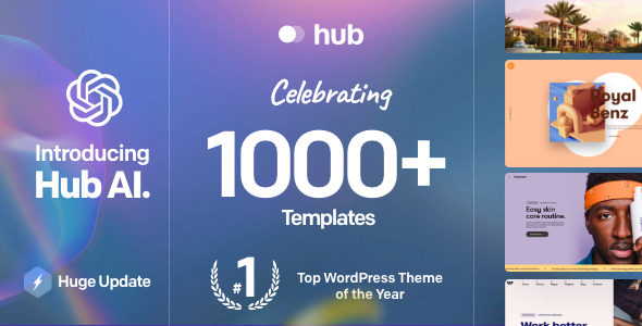 Hub-响应式多用途WordPress主题
