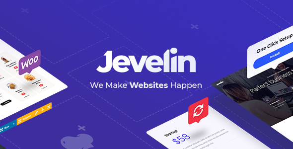 Jevelin |多用途响应式WordPress AMP主题