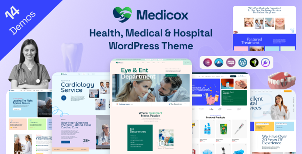 Medicox–健康与医疗WordPress主题