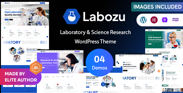 Labozu-实验室与科学研究WordPress主题