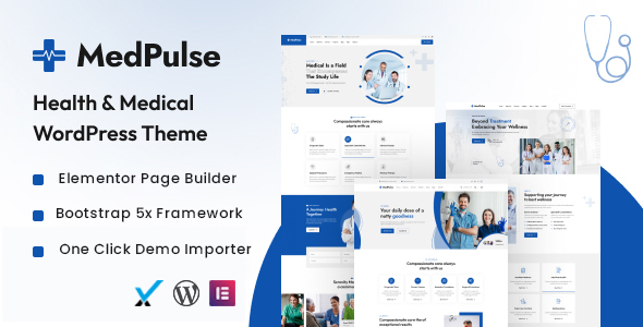 MedPulse-健康与医疗WordPress主题