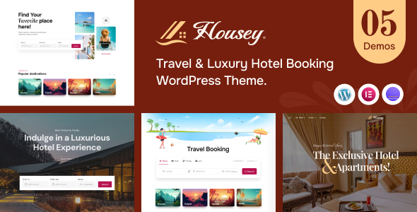 Housey-度假酒店WordPress主题
