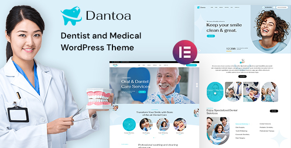 Dantoa-牙科和医疗WordPress主题