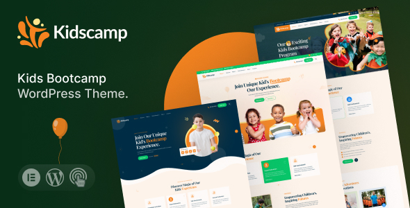 Kidscamp-儿童训练营WordPress主题