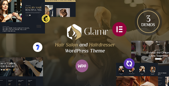 Glamr-美发沙龙&美发师WordPress主题