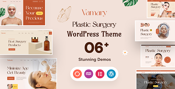 Vamary-整形外科WordPress主题