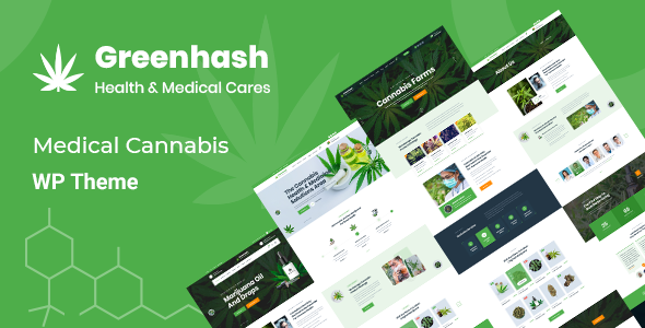 Greenhash-医学WordPress主题