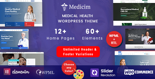 Medicim-医疗健康WordPress主题