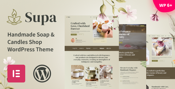 Supa-手工肥皂和蜡烛店WordPress主题