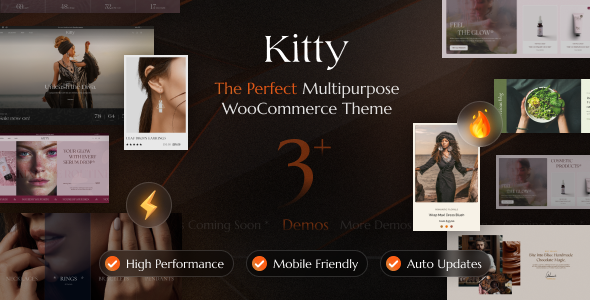 Kitty-时尚服装、家具WordPress主题