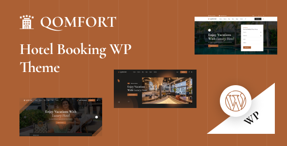 Qomfort-酒店预订WordPress主题