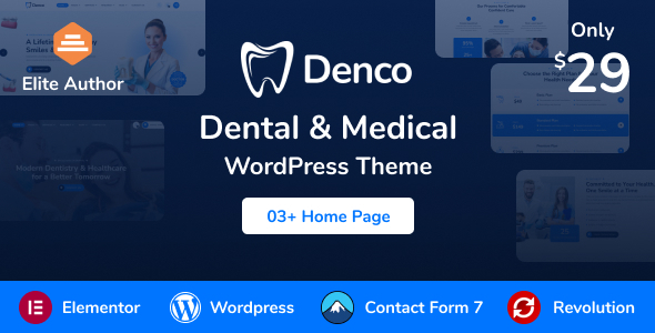 Denco-牙科和医疗WordPress主题