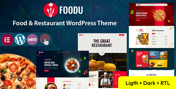 Foodu-食品和餐厅WordPress主题