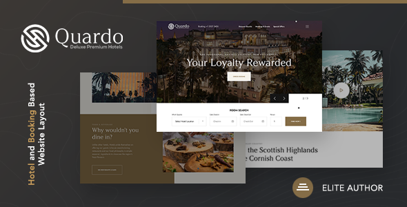 Qualdo |豪华酒店WordPress主题
