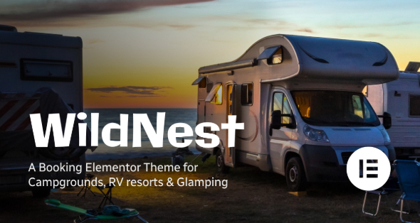 WildNest-露营地和房车公园预订主题