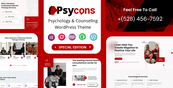 Psycon-心理学与咨询WordPress主题