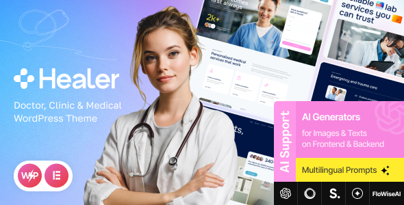 Healer-医生、诊所和医疗WordPress主题
