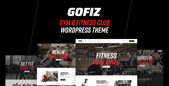 GoFiz-健身房和健身俱乐部WordPress主题