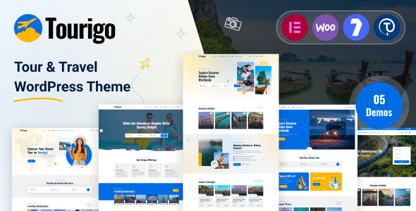 Tourigo-旅游WordPress主题+RTL