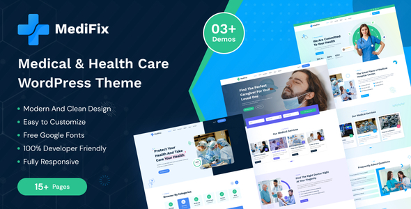 MediFix-医疗保健WordPress主题