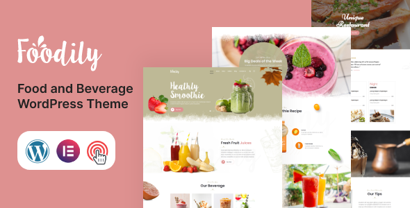 Foodily-餐饮WordPress主题