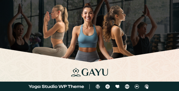 Gayu-瑜伽WordPress主题