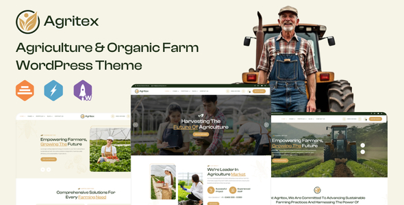 Agritex-农业和有机农场WordPress主题
