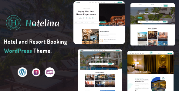 Hotelina–酒店和度假村预订WordPress主题