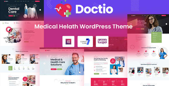 Doctio-医疗健康WordPress主题