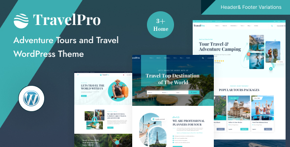 TravelPro-探险旅游和旅行社WordPress主题