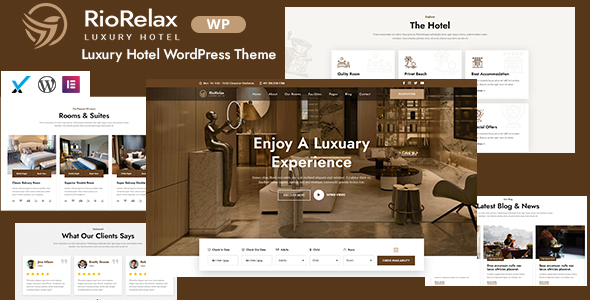 Riorelax–豪华酒店WordPress主题