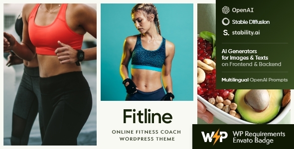 FitLine——个人教练WordPress主题
