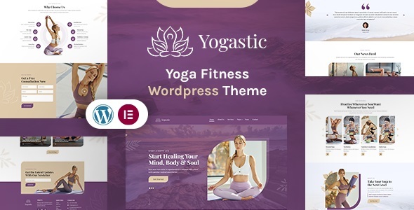 Yogastic |瑜伽与健身WordPress主题