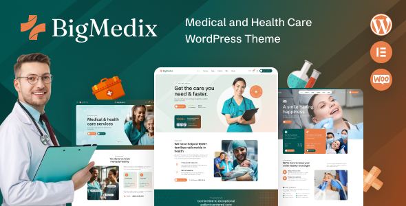 Bigmedix-医疗保健WordPress主题