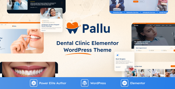 Pallu-牙科WordPress主题