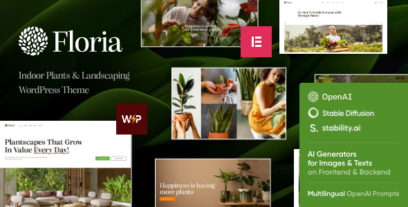 Floria——园艺与景观WordPress主题