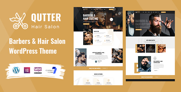 Qutter-理发店WordPress主题