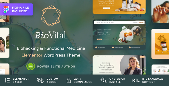 BioVital-功能医学医生WordPress主题