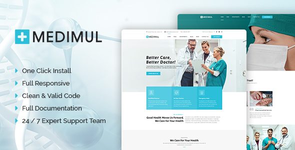 Medimul-多用途医疗健康WordPress主题